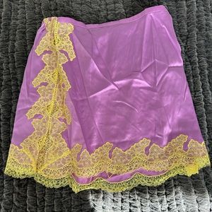 Agent Provocateur Silk skirt